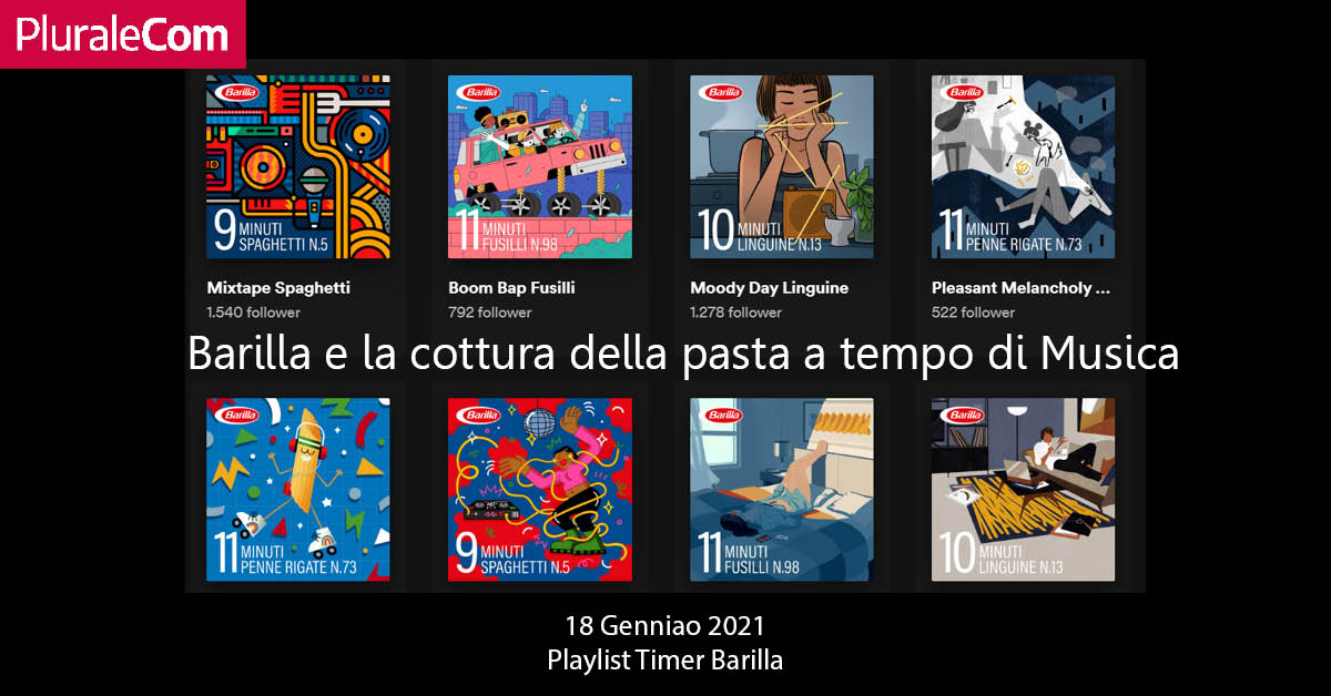 Barilla Playlist pasta